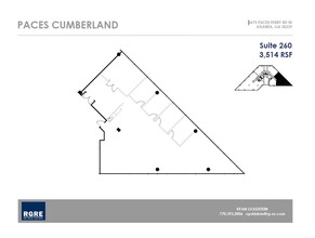 2675 Paces Ferry Rd SE, Atlanta, GA en alquiler Plano de la planta- Imagen 2 de 2