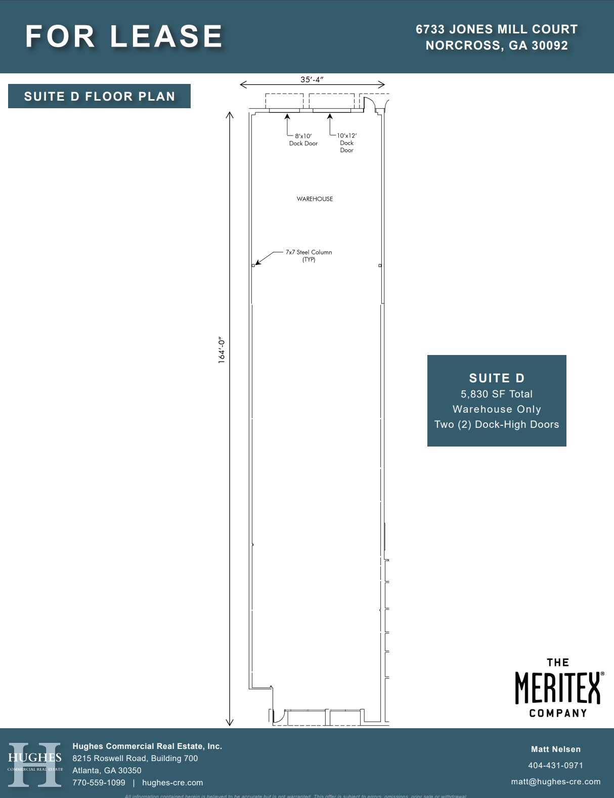 6733 Jones Mill Ct, Peachtree Corners, GA en alquiler Plano de la planta- Imagen 1 de 1