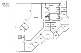 3330 Earhart Dr, Carrollton, TX en alquiler Plano de la planta- Imagen 1 de 1