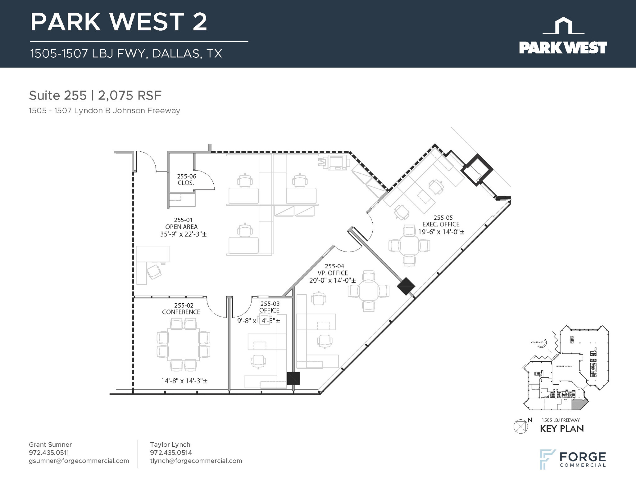 1501-1507 Lyndon B Johnson Fwy, Dallas, TX en alquiler Plano de la planta- Imagen 1 de 2