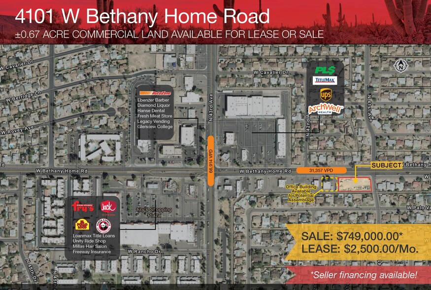 4101 W Bethany Home Rd, Phoenix, AZ en venta - Foto del edificio - Imagen 1 de 9