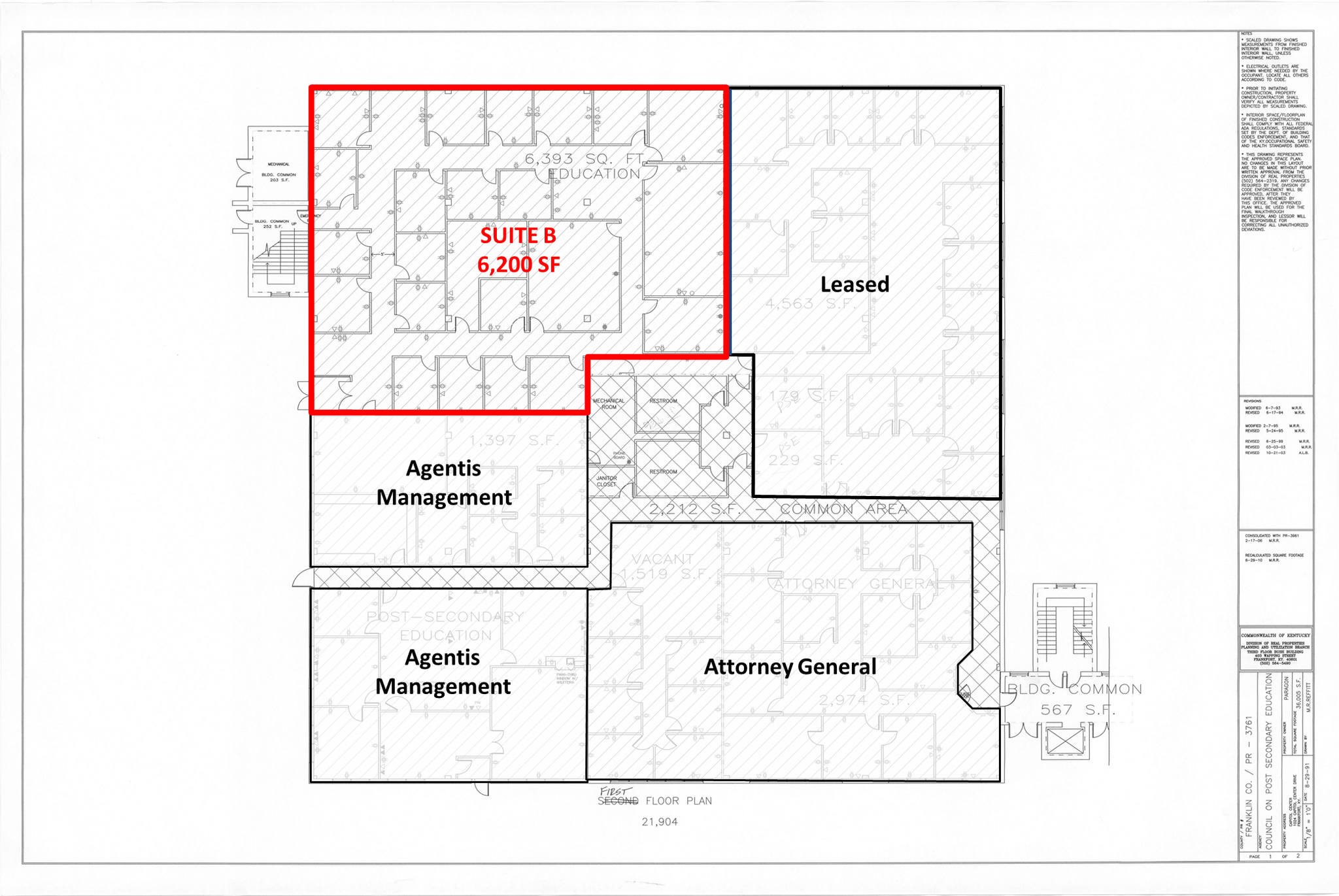 1024 Capital Center Dr, Frankfort, KY en alquiler Plano de la planta- Imagen 1 de 1