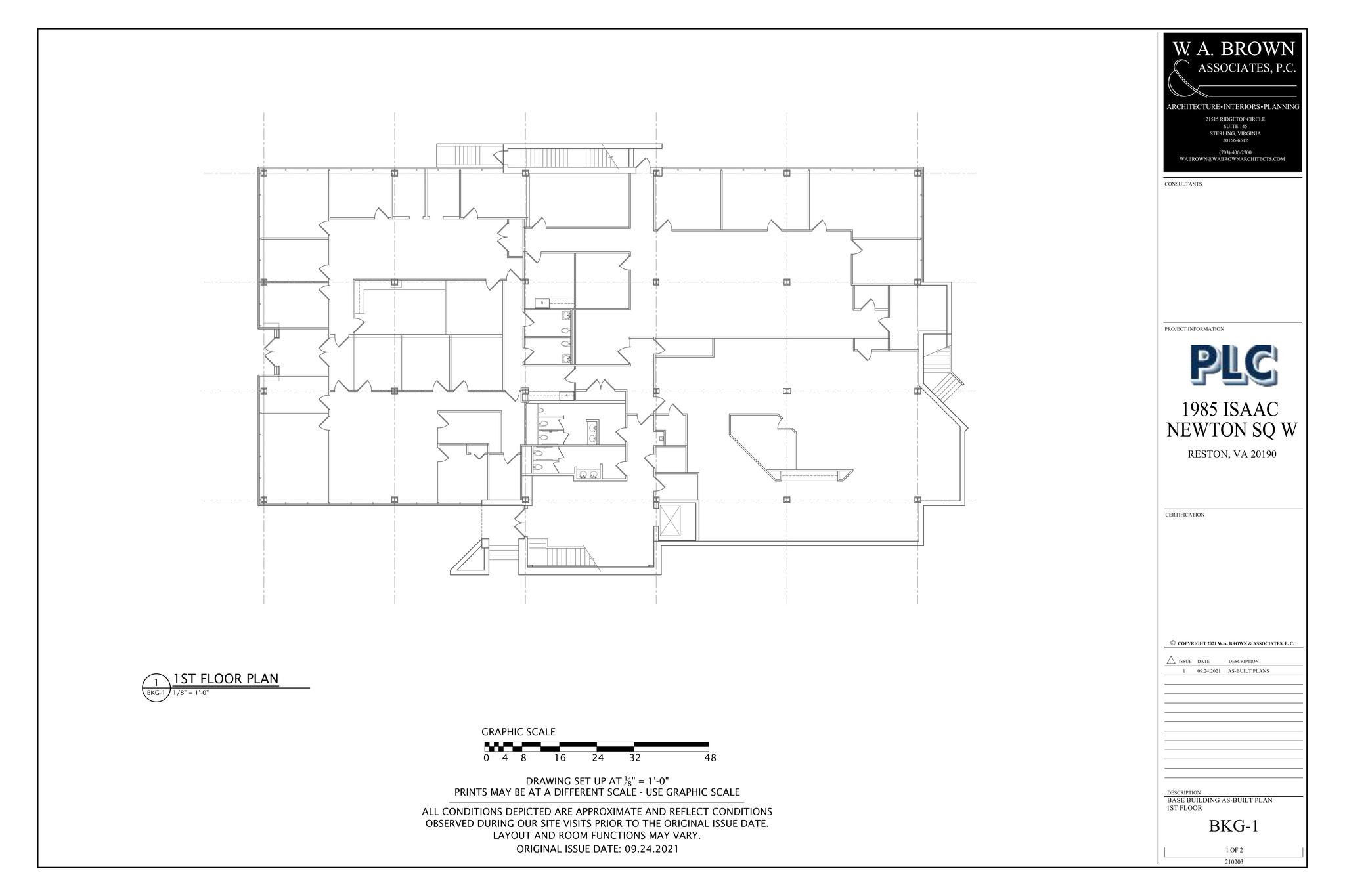 1985 Isaac Newton Sq, Reston, VA en alquiler Plano del sitio- Imagen 1 de 1