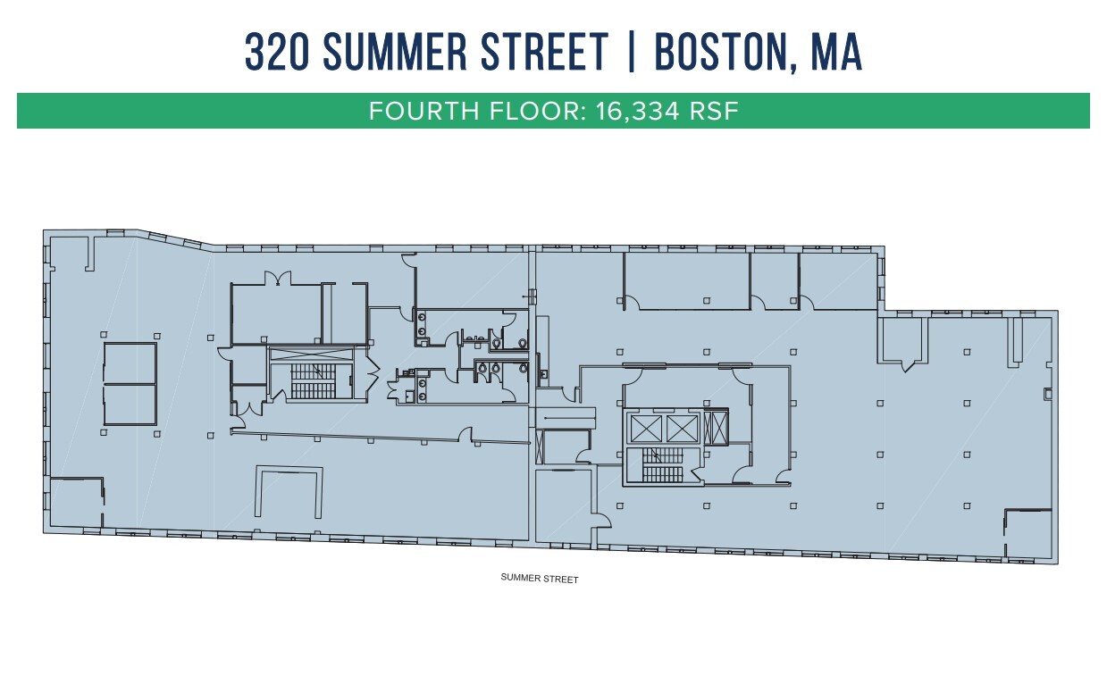 320 Summer St, Boston, MA en alquiler Plano de la planta- Imagen 1 de 1