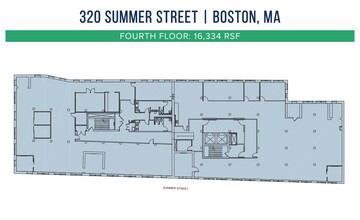 320 Summer St, Boston, MA en alquiler Plano de la planta- Imagen 1 de 1