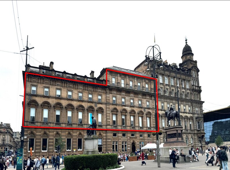 24 George Sq, Glasgow en alquiler - Foto del edificio - Imagen 2 de 3