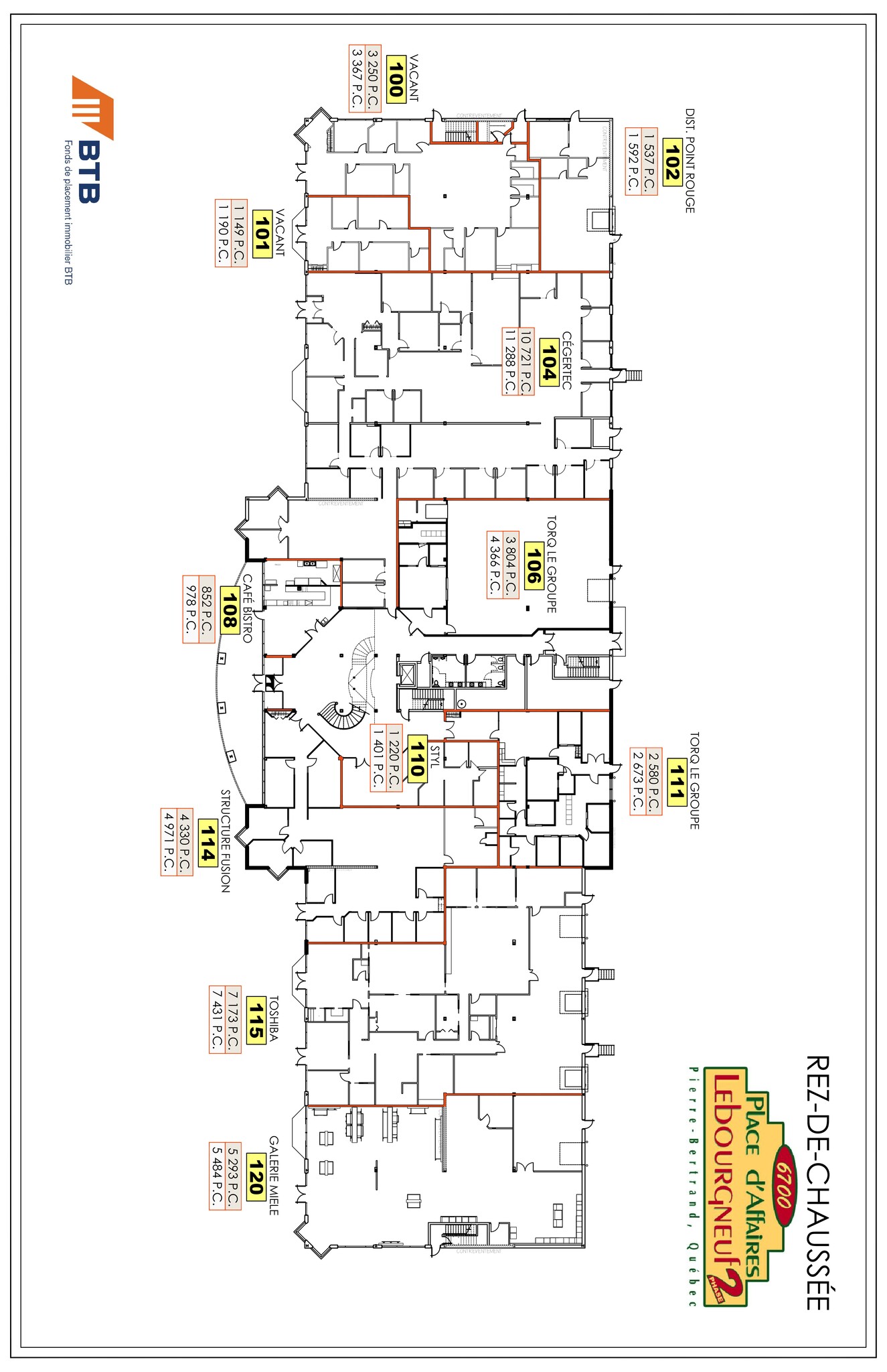 6700 Boul Pierre-Bertrand, Québec, QC en alquiler Plano del sitio- Imagen 1 de 1