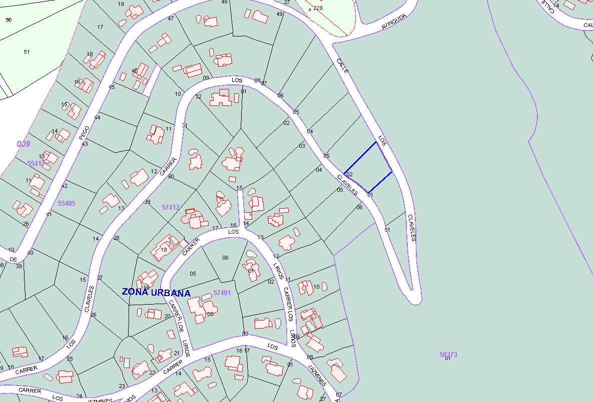 Carrer de los Claveles, Pego, Alicante en venta Plano de la planta- Imagen 1 de 20