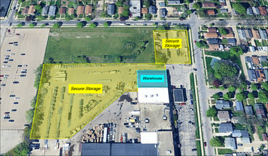 1549 S 38th St, Milwaukee, WI - VISTA AÉREA  vista de mapa