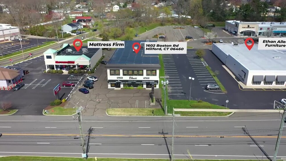 1602 Boston Post Rd, Milford, CT en alquiler - Vídeo de anuncio comercial - Imagen 2 de 10