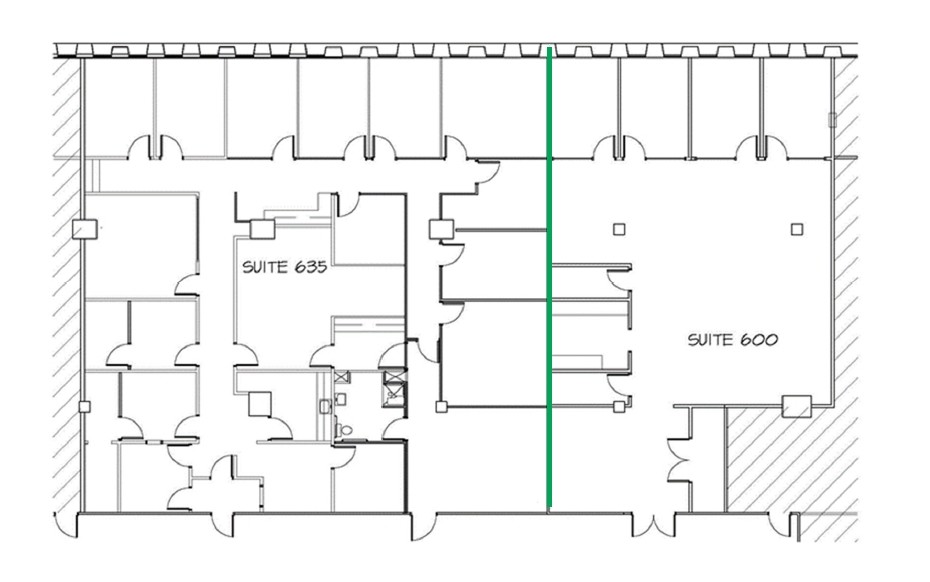 1 International Plz, Philadelphia, PA en alquiler Plano de la planta- Imagen 1 de 1