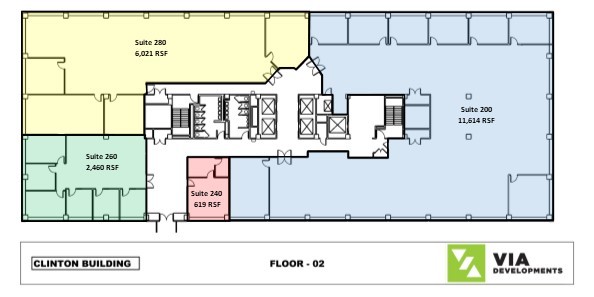 1300 S Clinton St, Fort Wayne, IN en alquiler Plano de la planta- Imagen 1 de 1