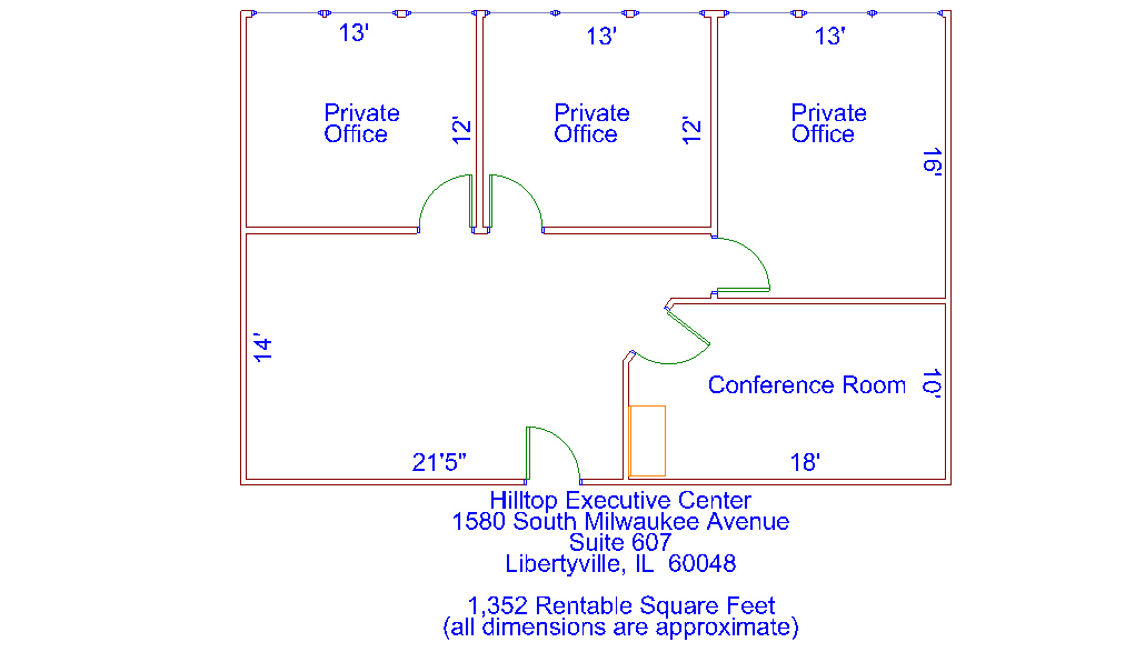 1580 S Milwaukee Ave, Libertyville, IL en alquiler Plano de la planta- Imagen 1 de 1