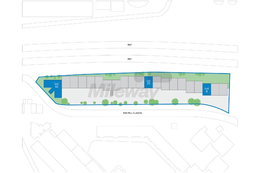 4 Rue Paul Claudel, Évry-Courcouronnes en alquiler - Plano del sitio - Imagen 1 de 11