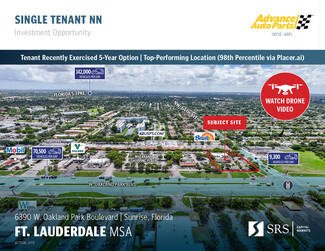 Más detalles para 6390 W Oakland Park Blvd, Fort Lauderdale, FL - Locales en venta