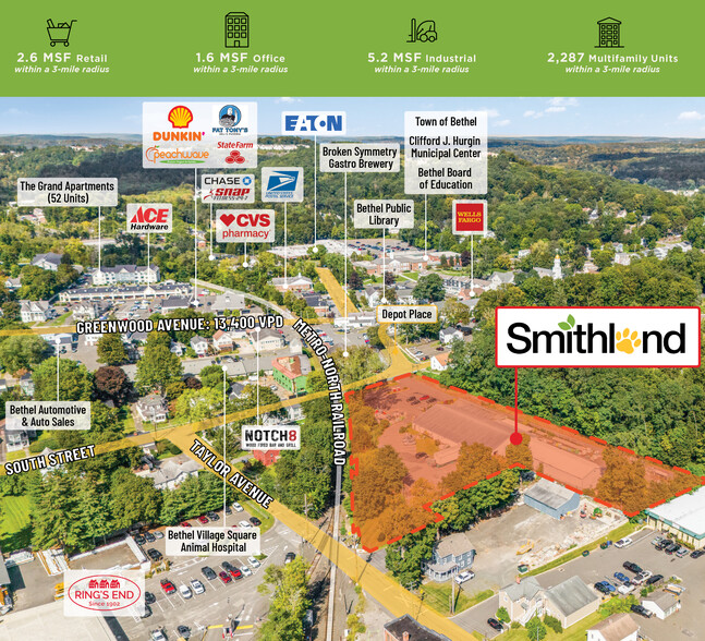 74 South St, Bethel, CT en venta - Foto del edificio - Imagen 2 de 6