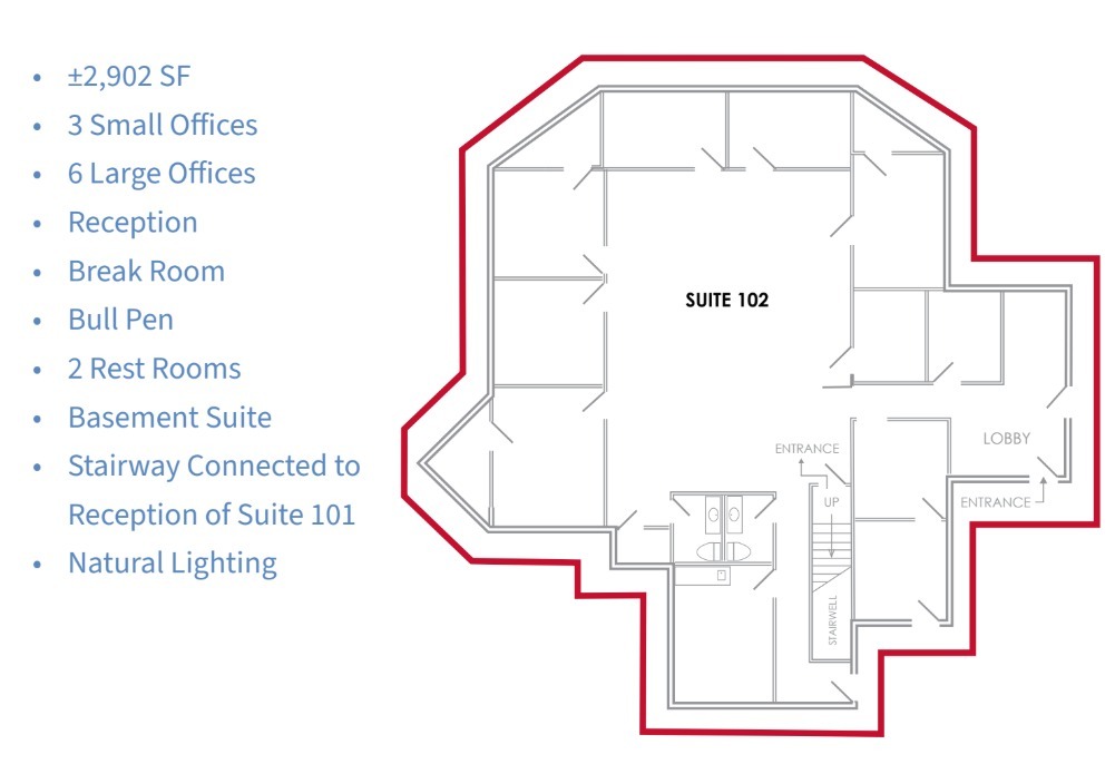 1128 E Greenway St, Mesa, AZ en venta Plano de la planta- Imagen 1 de 1