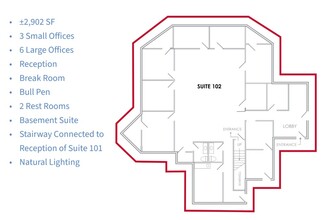 1128 E Greenway St, Mesa, AZ en alquiler Plano de la planta- Imagen 1 de 1