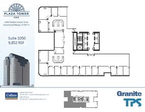 6400 S Fiddlers Green Cir, Greenwood Village, CO en alquiler Plano de la planta- Imagen 1 de 1