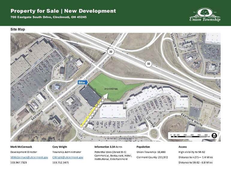 700 Eastgate South Dr, Cincinnati, OH en venta - Vista aérea - Imagen 1 de 6