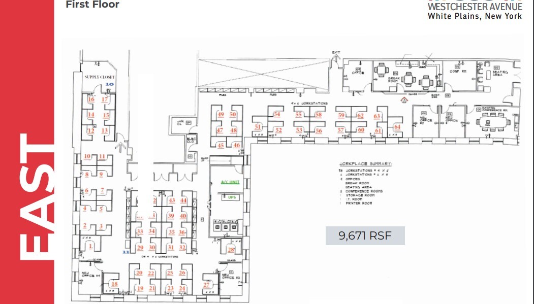 333 Westchester Ave, White Plains, NY en alquiler Plano de la planta- Imagen 1 de 1