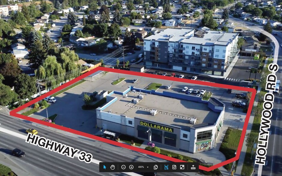 171 Hollywood Rd S, Kelowna, BC en venta - Vista aérea - Imagen 2 de 8