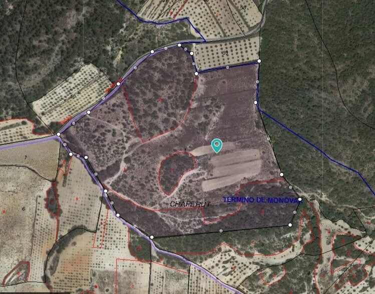 Terreno en MONÒVER, Alicante en venta - Plano del sitio - Imagen 1 de 1