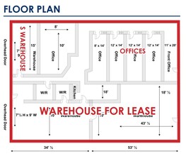 112 S Country Club Dr, Mesa, AZ en alquiler Plano de la planta- Imagen 1 de 1