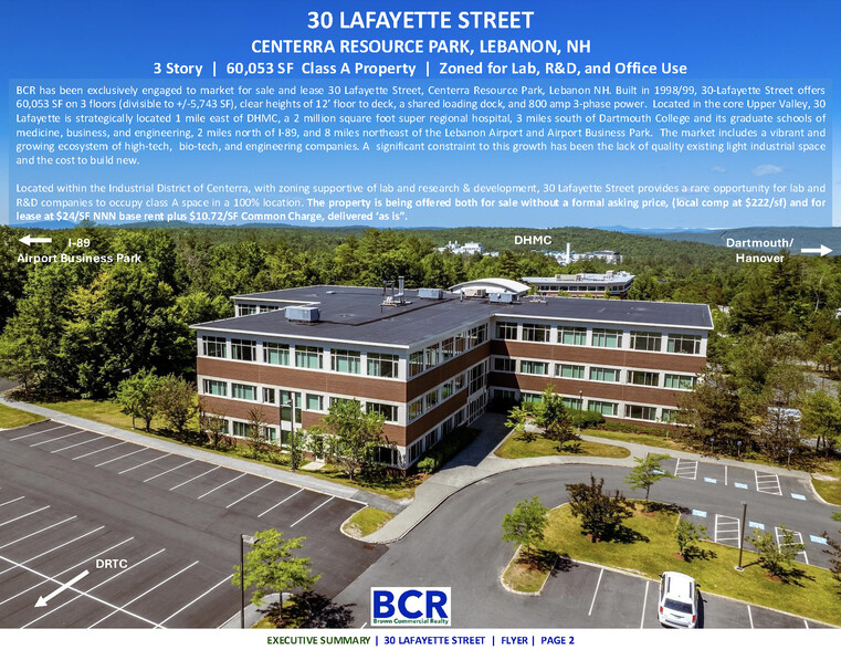 30 Lafayette St, Lebanon, NH en venta - Foto del edificio - Imagen 2 de 5