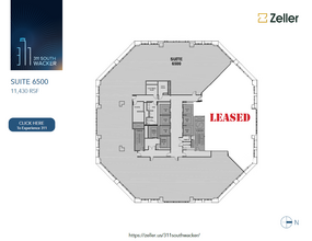 311 S Wacker Dr, Chicago, IL en alquiler Plano de la planta- Imagen 1 de 1