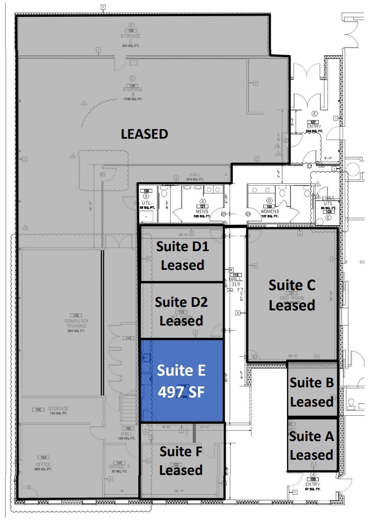 610 S Jennings Ave, Fort Worth, TX en alquiler Plano de la planta- Imagen 1 de 1