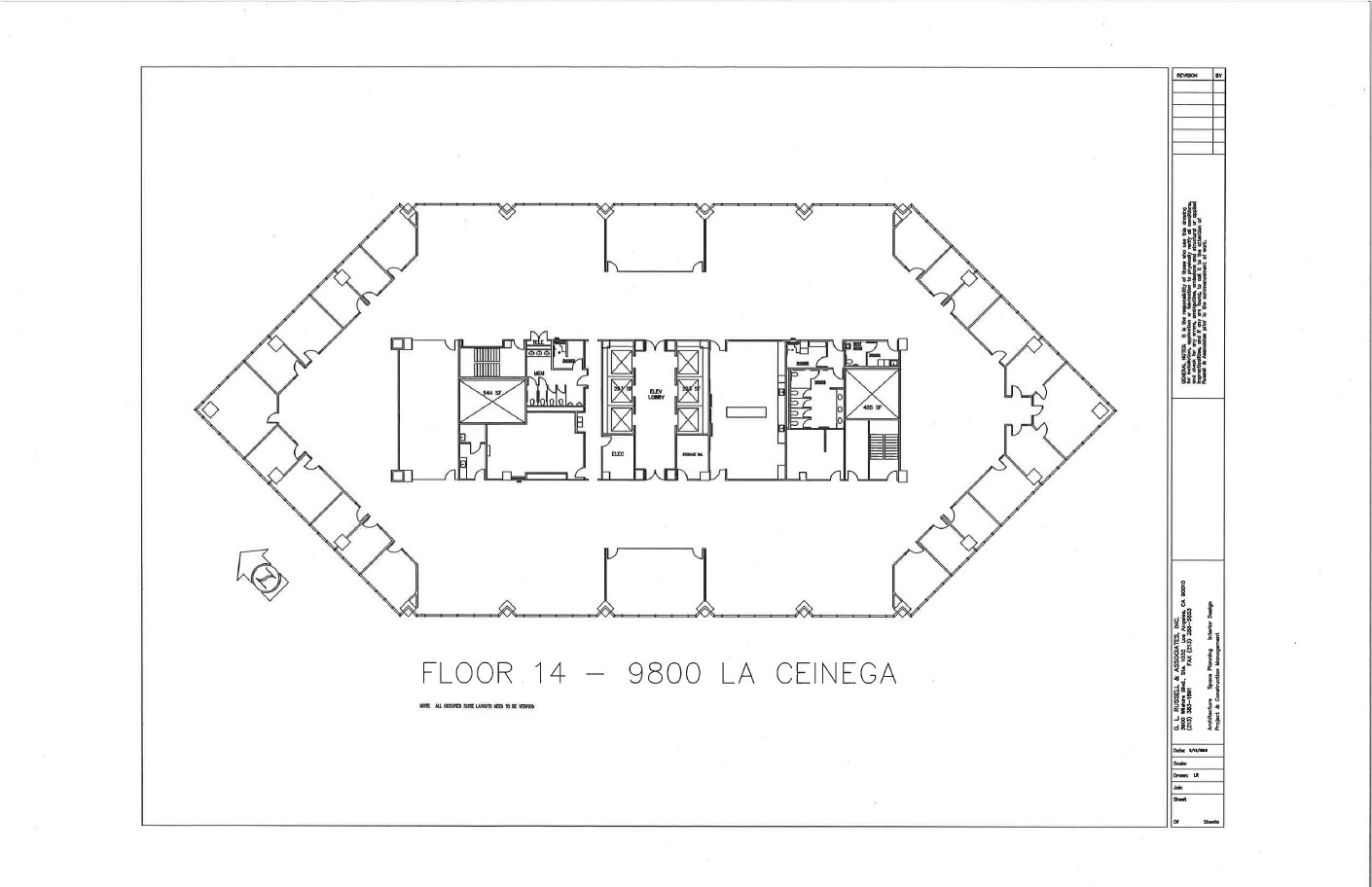 9800 S La Cienega Blvd, Inglewood, CA en alquiler Plano de la planta- Imagen 1 de 1