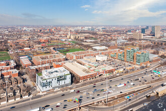 1252-1322 S Halsted St, Chicago, IL - VISTA AÉREA  vista de mapa - Image1