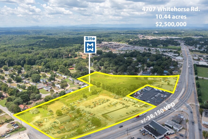 4707 White Horse Rd, Greenville, SC en venta - Foto del edificio - Imagen 2 de 11