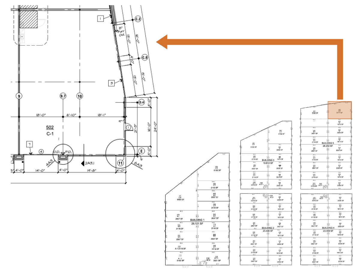 2601 TX-121, Lewisville, TX 75056 - Unidad 502 -  - Plano de la planta - Image 1 of 1