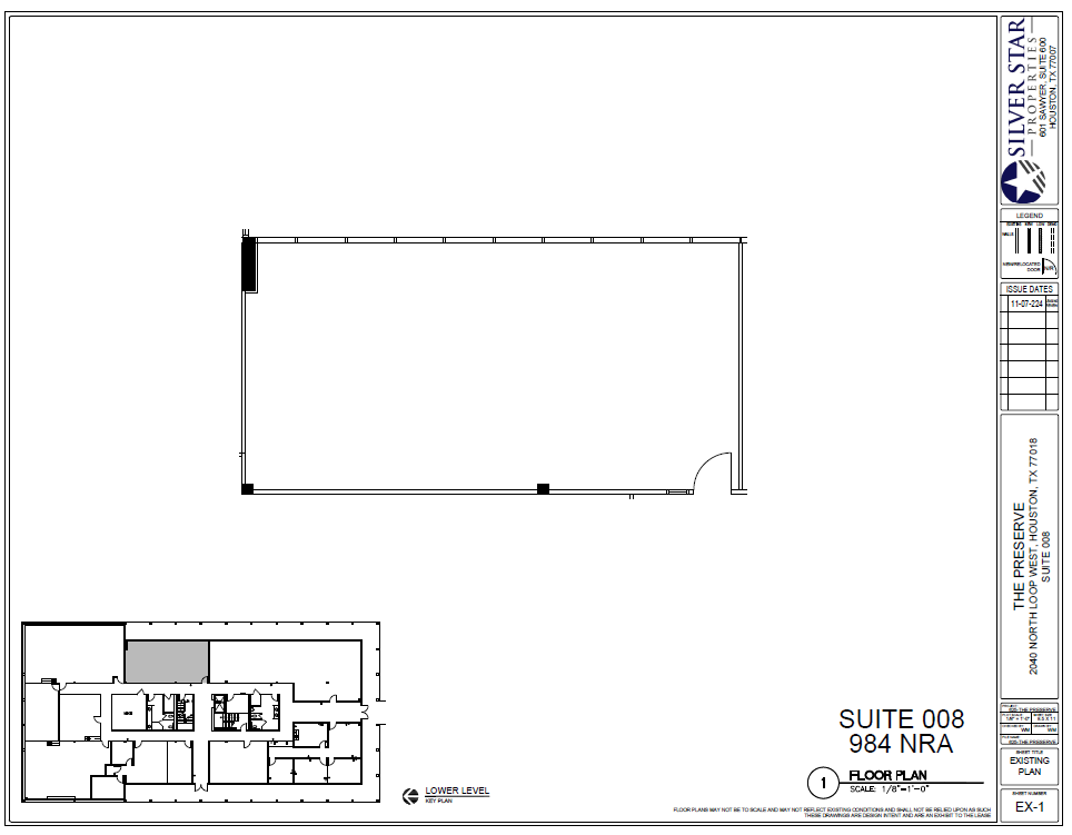 2000 N Loop Fwy W, Houston, TX en alquiler Plano de la planta- Imagen 1 de 1