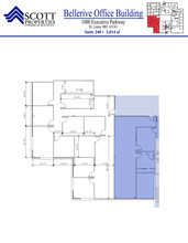 1000 Executive Parkway Dr, Creve Coeur, MO en alquiler Plano de la planta- Imagen 1 de 1