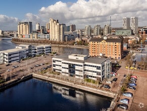 Waterfront Quay, Salford, GTM - AÉREA  vista de mapa - Image1