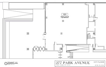 277 Park Ave, New York, NY en alquiler Plano de la planta- Imagen 1 de 2