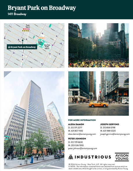 1411 Broadway, New York, NY en alquiler - Plano de la planta - Imagen 2 de 18