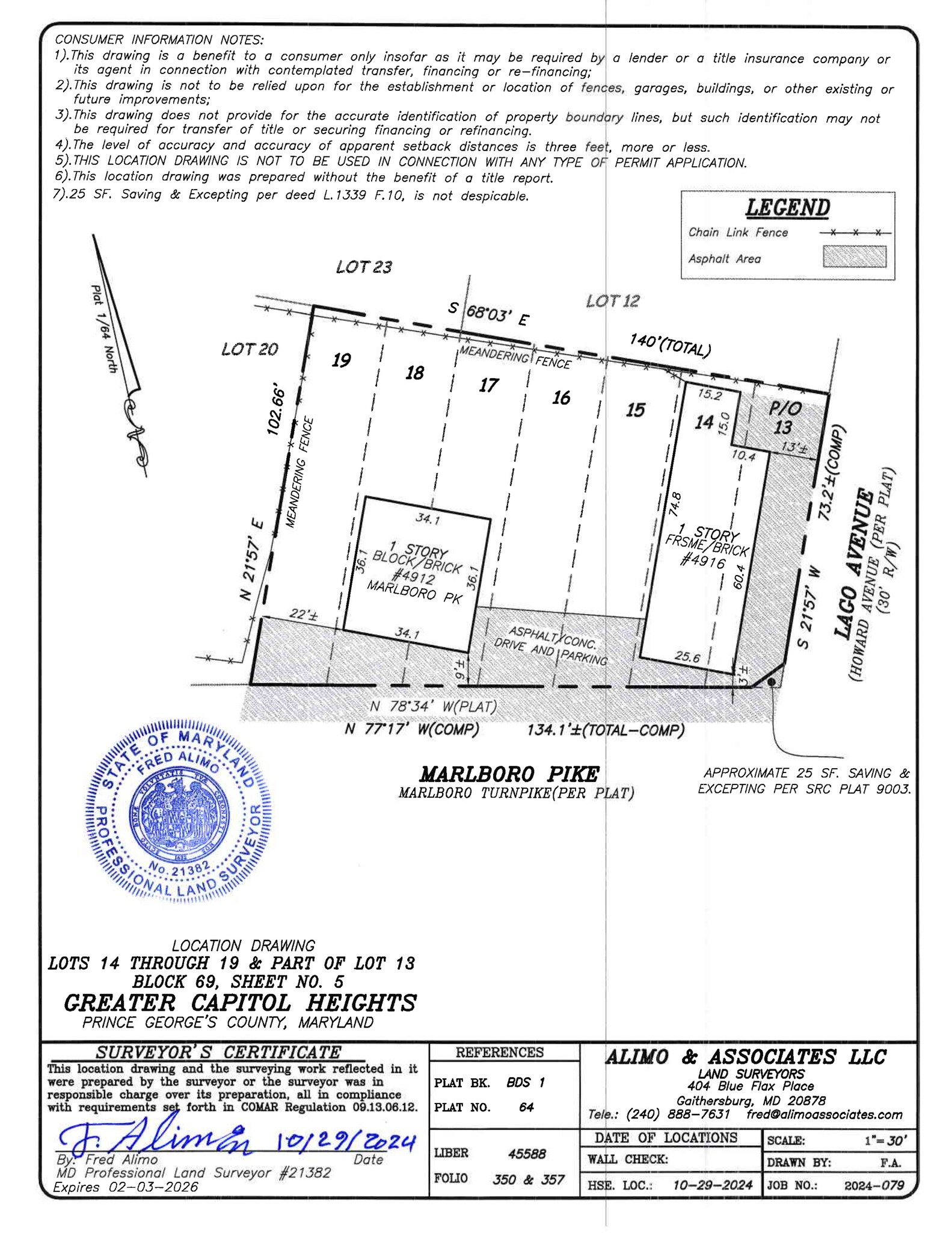 4912 Marlboro Pike, Capitol Heights, MD en alquiler Plano del sitio- Imagen 1 de 12