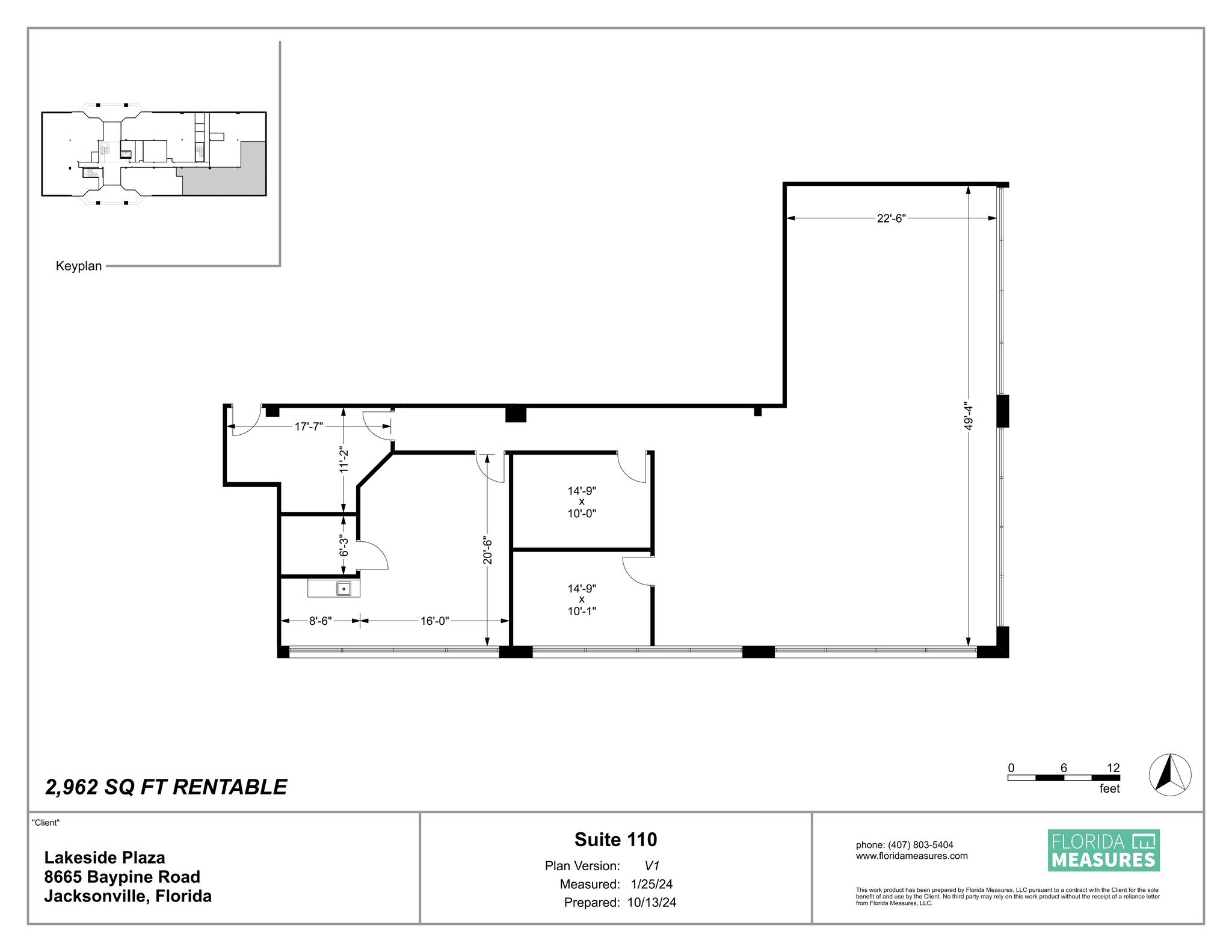 8665 Baypine Rd, Jacksonville, FL en alquiler Plano del sitio- Imagen 1 de 2