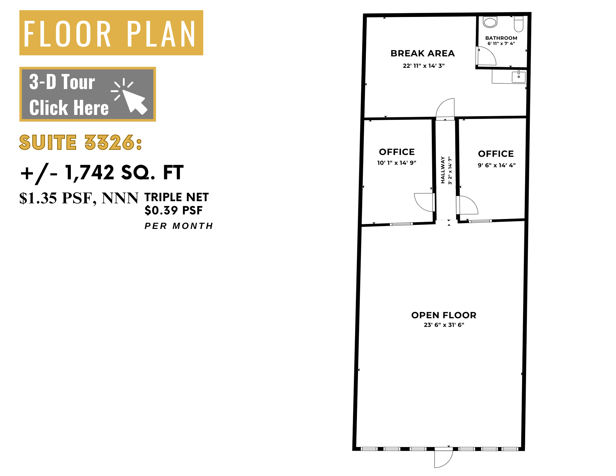 3324-3366 Mather Field Rd, Rancho Cordova, CA en alquiler Foto del edificio- Imagen 1 de 3