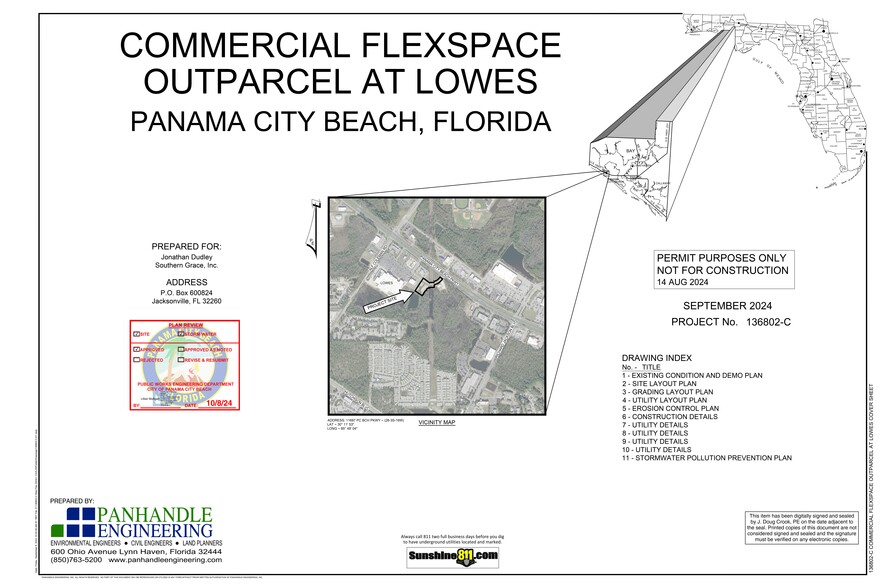 11697 Panama City Beach Pkwy Pky, Panama City Beach, FL en alquiler - Plano del sitio - Imagen 2 de 2