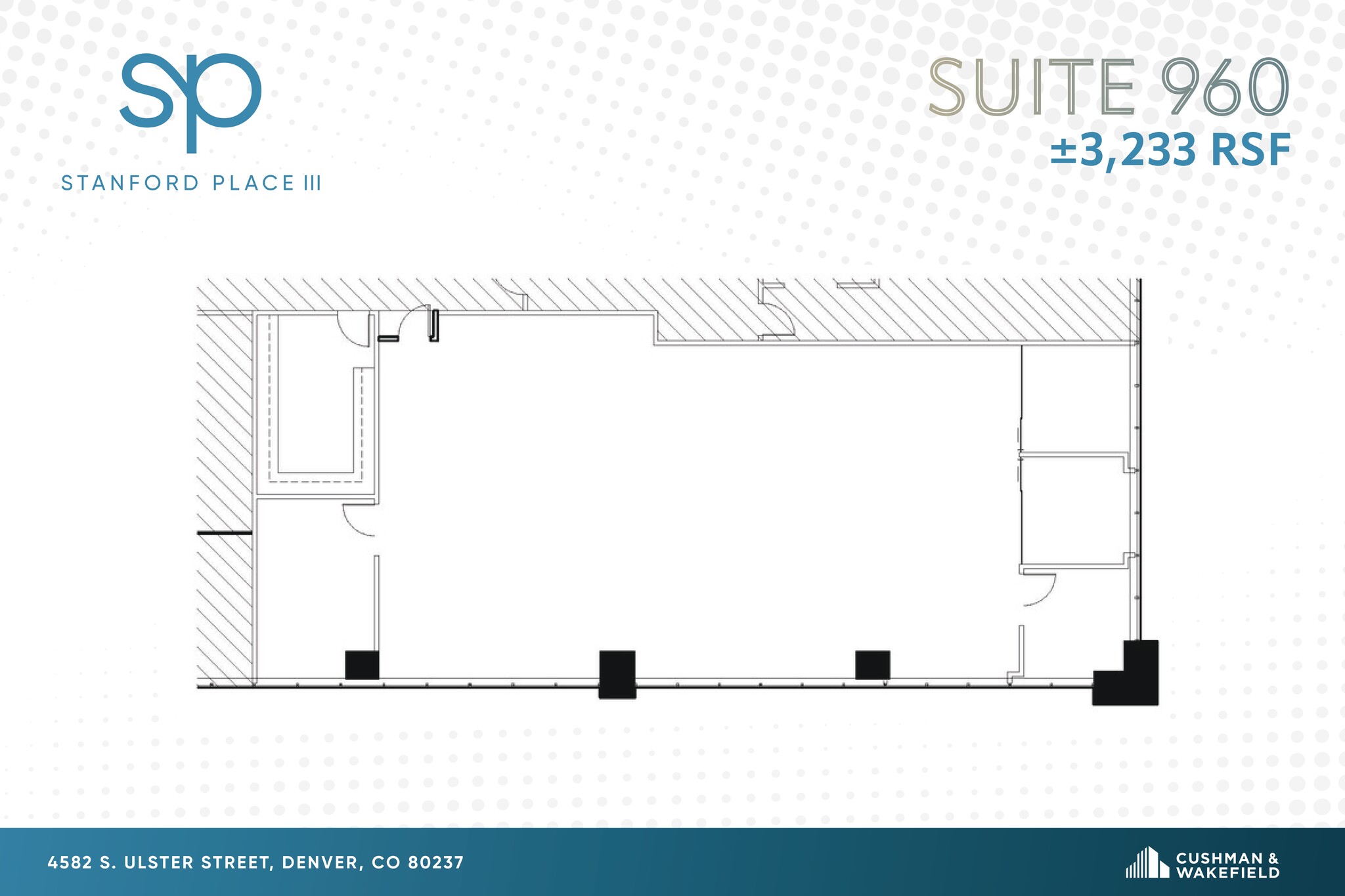 4582 S Ulster St, Denver, CO en alquiler Plano de la planta- Imagen 1 de 1