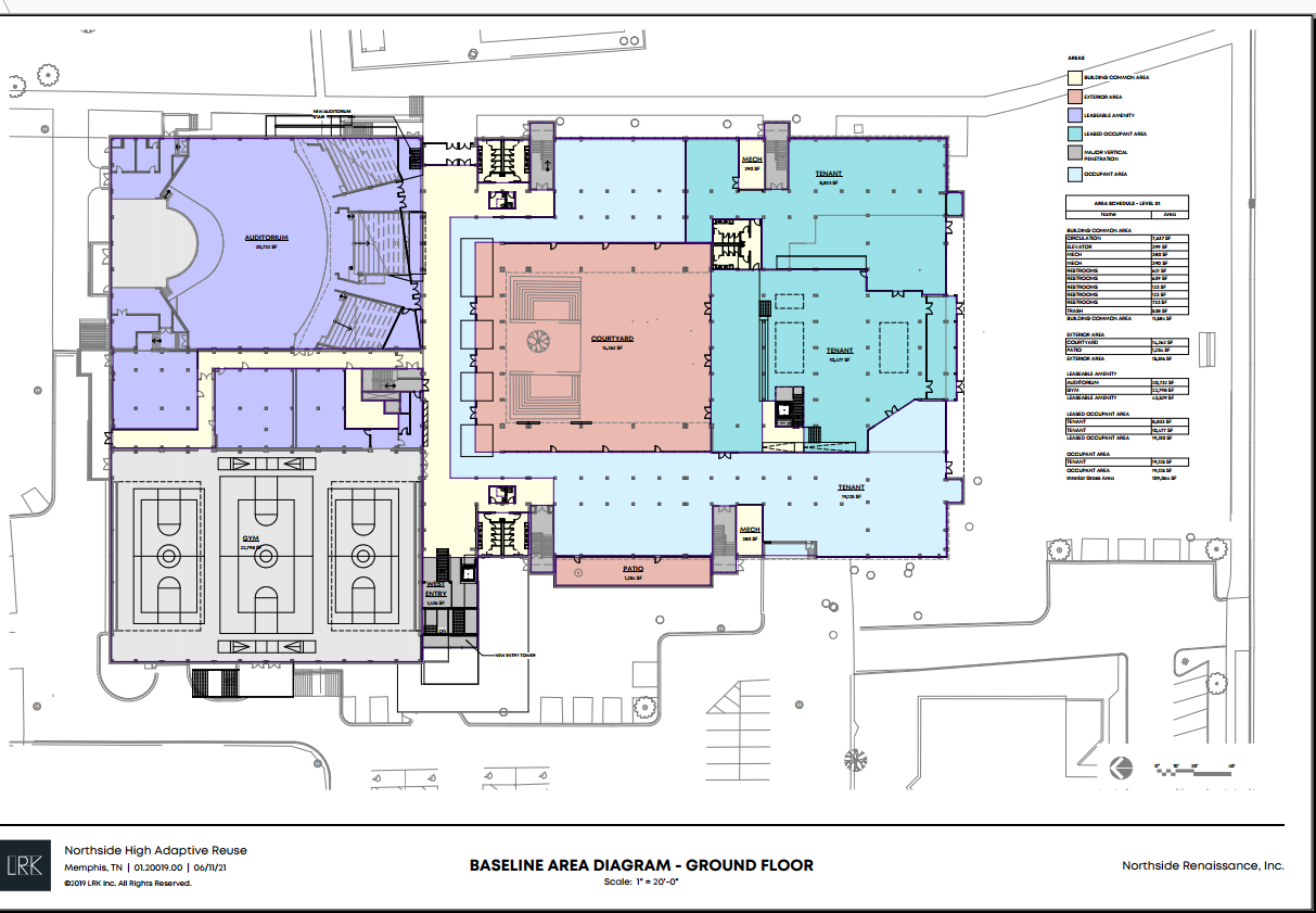 1212 Vollintine Ave, Memphis, TN en alquiler Plano de la planta- Imagen 1 de 5