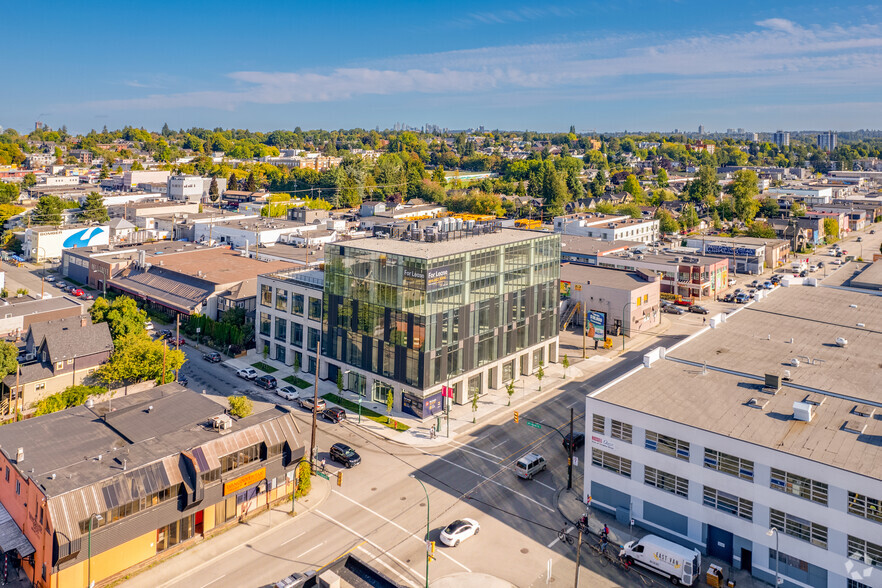 1308-1310 Adanac St, Vancouver, BC en alquiler - Vista aérea - Imagen 2 de 6