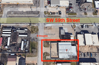 6008 S Douglas Ave, Oklahoma City, OK - VISTA AÉREA  vista de mapa