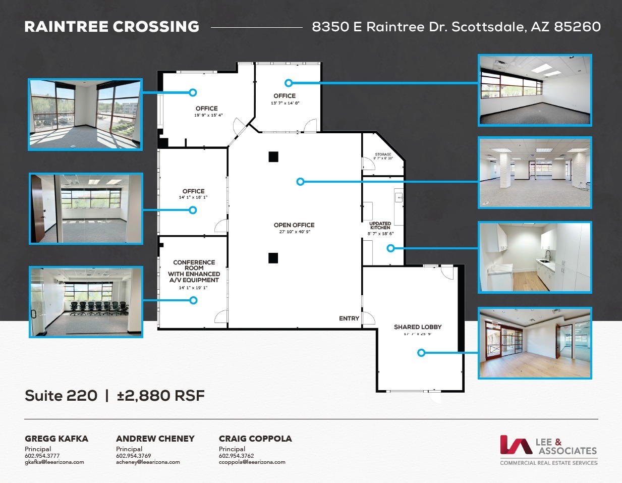 8350 E Raintree Dr, Scottsdale, AZ en alquiler Plano de la planta- Imagen 1 de 11