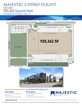 8711 Remington Ave, Chino, CA en alquiler Plano del sitio- Imagen 1 de 1